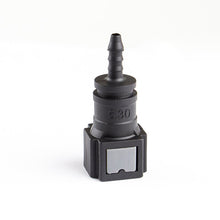 Load image into Gallery viewer, 1/4&#39;&#39; 6.30 ID3 Straight Fuel Injector Female Quick Connector For Nylon Pipe And Rubber Pipe