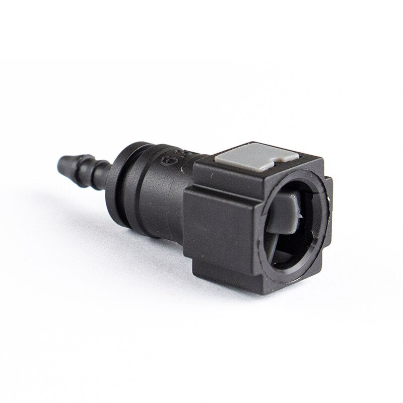 1/4'' 6.30 ID3 Straight Fuel Injector Female Quick Connector For Nylon Pipe And Rubber Pipe
