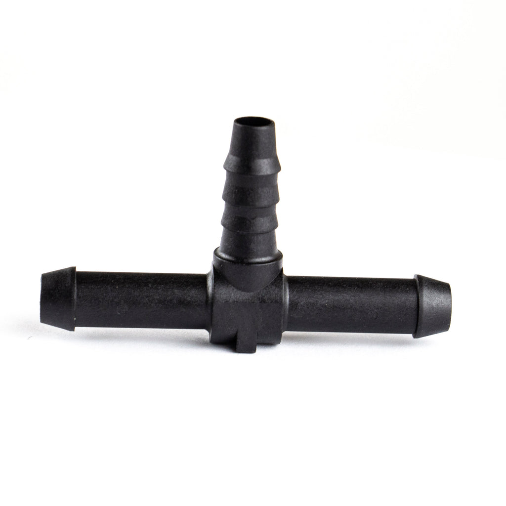 10Pcs T-shaped Joint Tube Pipe Fittings Watering System Connection Parts Three Way Pipe Barbed Hose Fittings Tee Quick Connector