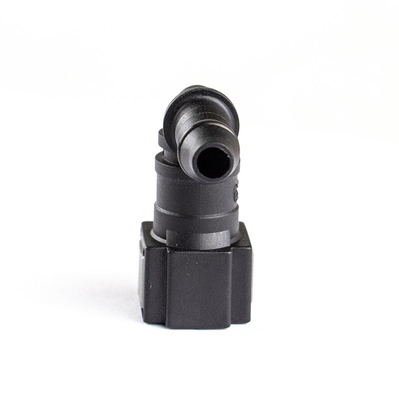 6.30 ID6 90 Degree Automotive Fuel Line Connector 1/4" Female Nylon Rubber Pipe