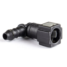 Load image into Gallery viewer, 6.30 ID6 90 Degree Automotive Fuel Line Connector 1/4&quot; Female Nylon Rubber Pipe