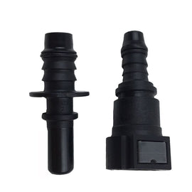 9.89 ID8 Straight Head Fuel Line Quick Connectors Auto Parts Pipe Fittings Fuel Quick Male and Female 9.89 8mm Fuel Connector