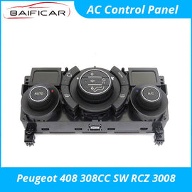 Baificar Brand Genuine Air Conditioner Control Panel AC Knob Assembly Pad 96718462XT For Peugeot 408 308CC 308SW RCZ 3008