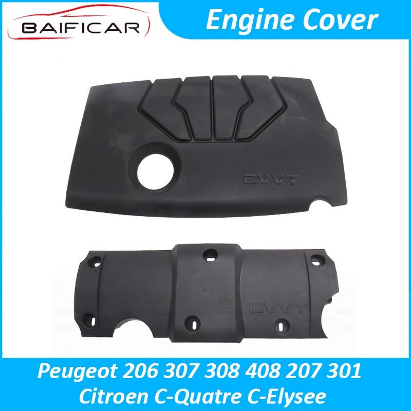 Baificar Brand New Engine Cover Bonnet Dust Decorative Hood For Peugeot 206 307 308 408 207 301 Citroen C-Quatre C-Elysee
