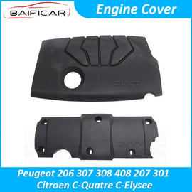 Baificar Brand New Engine Cover Bonnet Dust Decorative Hood For Peugeot 206 307 308 408 207 301 Citroen C-Quatre C-Elysee