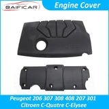 Baificar Brand New Engine Cover Bonnet Dust Decorative Hood For Peugeot 206 307 308 408 207 301 Citroen C-Quatre C-Elysee