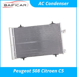 Baificar Brand New Genuine Air Conditioner Condenser AC Radiator Conditioning Heat For Peugeot 508 Citroen C5 1.6T 1.8T 2.0 2.3