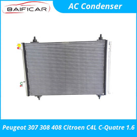 Baificar Brand New Genuine Air Conditioner Condenser AC Radiator Heat For Peugeot 307 308 408 Citroen C4L C-Quatre 1.6