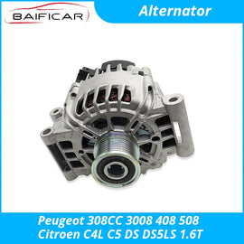Baificar Brand New Genuine Alternator Assembly Generator for Peugeot 308CC 3008 408 508 Citroen C4L C5 DS DS5LS 1.6T