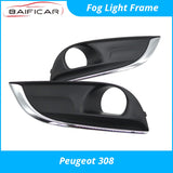 Baificar Brand New Genuine Fog Light Frame Front Lamp Cover Shell Left Right Side Original Part for Peugeot 308