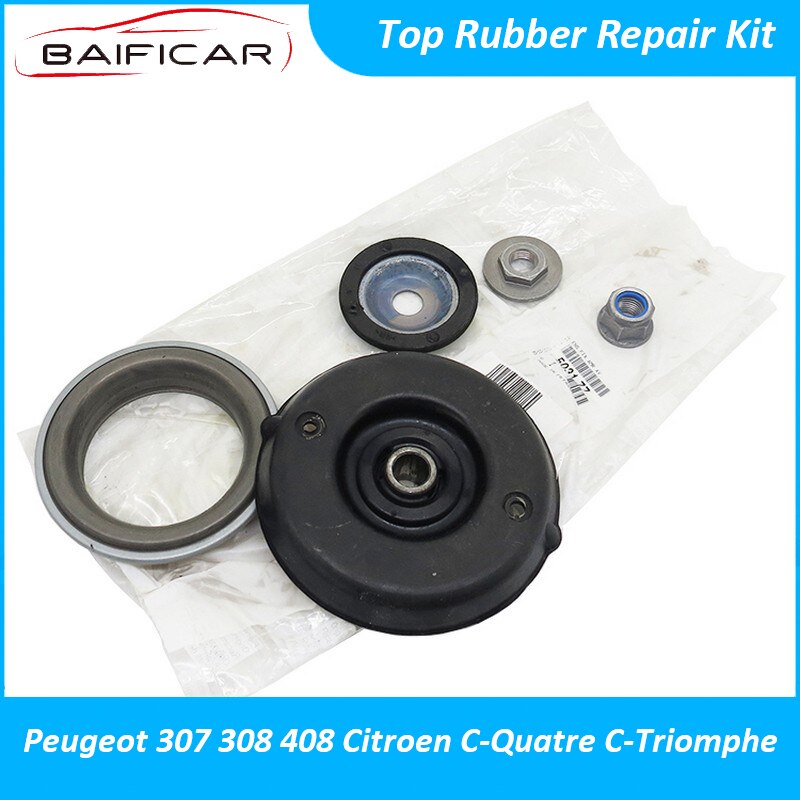 Baificar Brand New Genuine Front Shock Absorber Top Rubber Repair Kit Parts For Peugeot 307 308 408 Citroen C-Quatre C-Triomphe
