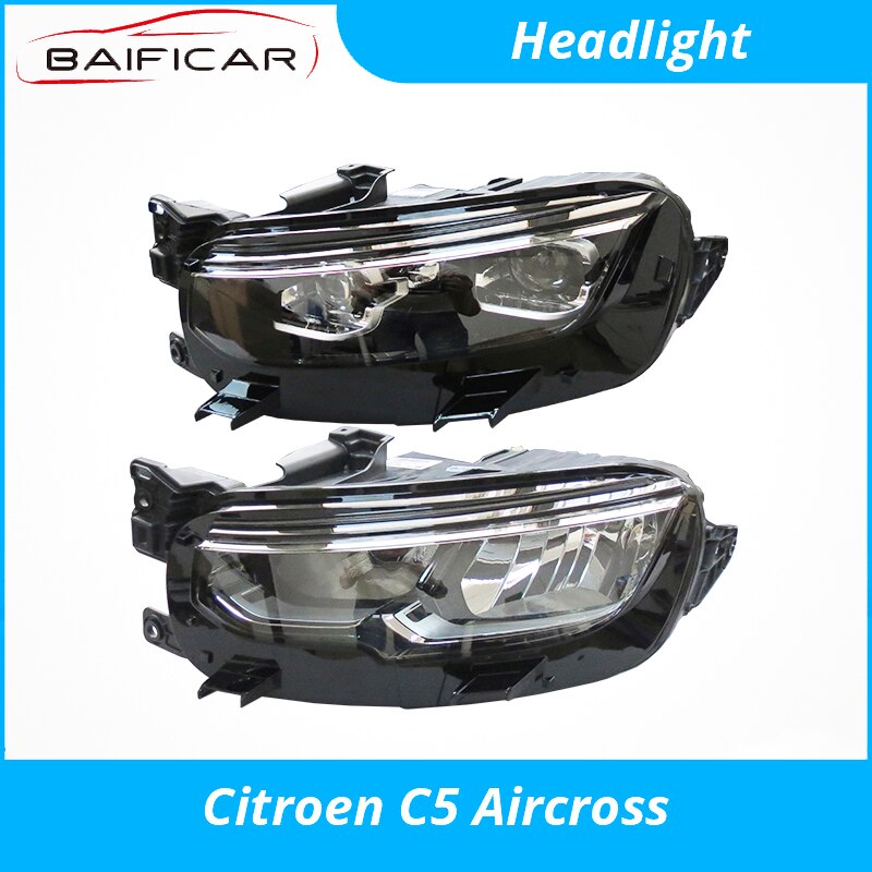Baificar Brand New Genuine Headlight Assembly Car Head Light Cover for Citroen C5 Aircross
