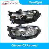 Baificar Brand New Genuine Headlight Assembly Car Head Light Cover for Citroen C5 Aircross