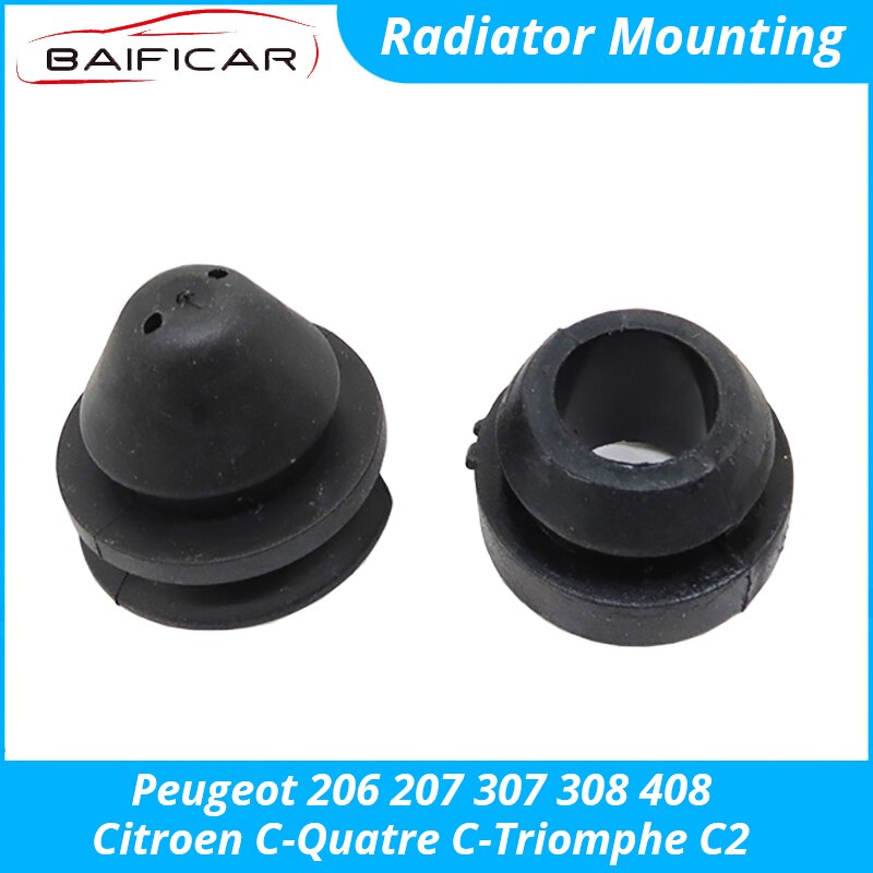 Baificar Brand New Genuine Radiator Water Tank Mounting Mount for Peugeot 206 207 307 308 408 Citroen C-Quatre C-Triomphe C2