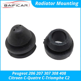 Baificar Brand New Genuine Radiator Water Tank Mounting Mount for Peugeot 206 207 307 308 408 Citroen C-Quatre C-Triomphe C2