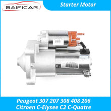 Load image into Gallery viewer, Baificar Brand New Genuine Starter Motor 9608719280 TU5JP4 For Peugeot 307 207 308 408 206 Citroen C-Elysee C2 C-Quatre 1.6