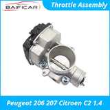 Baificar Brand New Genuine Throttle Assembly Body 9640796280 for Peugeot 206 207 Citroen C2 1.4