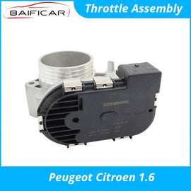 Baificar Brand New Genuine Throttle Assembly Body for Peugeot 206 207 307 308 408 Citroen C2 C-Quatre C-Elysee 16V 1.6