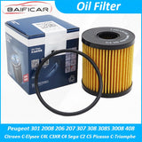 Baificar Brand New High Quality Car Engine Oil Filter Cleaner For Peugeot 301 2008 206 207 Citroen C-Elysee C4L C3XR C2 C5