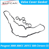 Baificar Brand New High Quality Valve Cover Gasket Seal for Peugeot 3008 308CC 207CC 508 Citroen C5 1.6T EP6 163