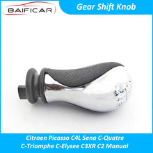 Load image into Gallery viewer, Baificar Brand New Quality Gear Shift Knob For Citroen Picasso C4L Sena C-Quatre C-Triomphe C-Elysee C3XR C2 Manual