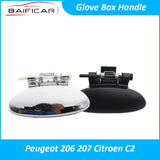 Baificar Brand New Quality Glove Box Handle Passanger Trash Case Knob For Peugeot 206 207 Citroen C2