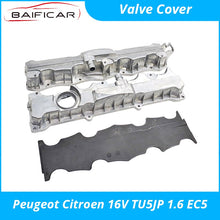 Load image into Gallery viewer, Baificar Brand New Quality Valve Cover Aluminium Engine Intake Exhaus Cylinder for Peugeot Citroen 16V TU5JP 1.6 EC5 Series