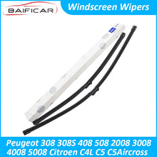 Load image into Gallery viewer, Baificar Brand New Windscreen Wiper Rain Front Windshield Cleaner Blades For Peugeot 308 408 508 2008 3008 Citroen C5 Aircross