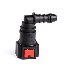 Load image into Gallery viewer, Brand XUZHIANG New 7.89 ID6 Automotive Fuel Line Female Quick Coupling Connector 5/16&quot; Elbow PA12