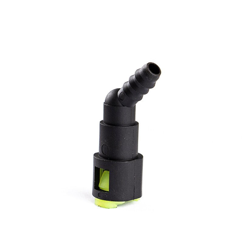 Genuine Female Fuel Line Quick Connector 7.89 ID6 135 Degree Fit For ID6 Mm Nylon Pipe