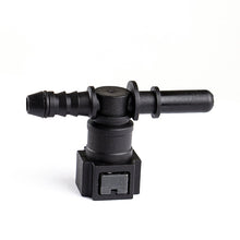 Load image into Gallery viewer, Genuine T-Type Coupling Fuel Quick Connector 7.89 ID6 T-Union Plastic Pipe Injector