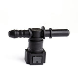 Genuine T-Type Coupling Fuel Quick Connector 7.89 ID6 T-Union Plastic Pipe Injector