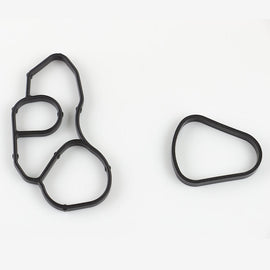 auto spare parts 11428643758 Black Car Oil Filter Cooler Stand Housing Adaptor Gasket Seal Set Fit for Mini R56 Cooper