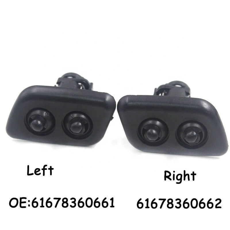 Automotive Left/Right Headlight Washer Nozzle For Bmw E39 61678360661 61678360662