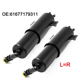 Automobile Parts Headlight BMW Washer Nozzle Pump Headlight Cleaning Sprinkler Headlight Sprinkler Front Left/Right 61677179311