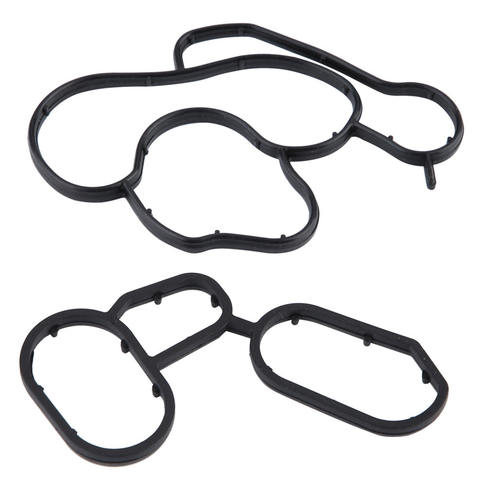 Engine Oil Cooler Filter Housing Element Set Gasket Seal 11427508970 11427508971 For BMW E81 E87 E46 E90 E60 E83