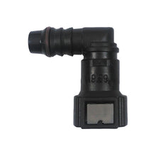 Load image into Gallery viewer, 9.89 ID8 Curved Fuel Line Quick Connector
