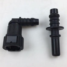 Load image into Gallery viewer, 9.89 ID8 Curved Fuel Line Quick Connector