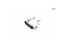 Load image into Gallery viewer, Mercedes Benz Right Intercooler Air Intake Hose W204 W212 C180 E200 M274 2045284682