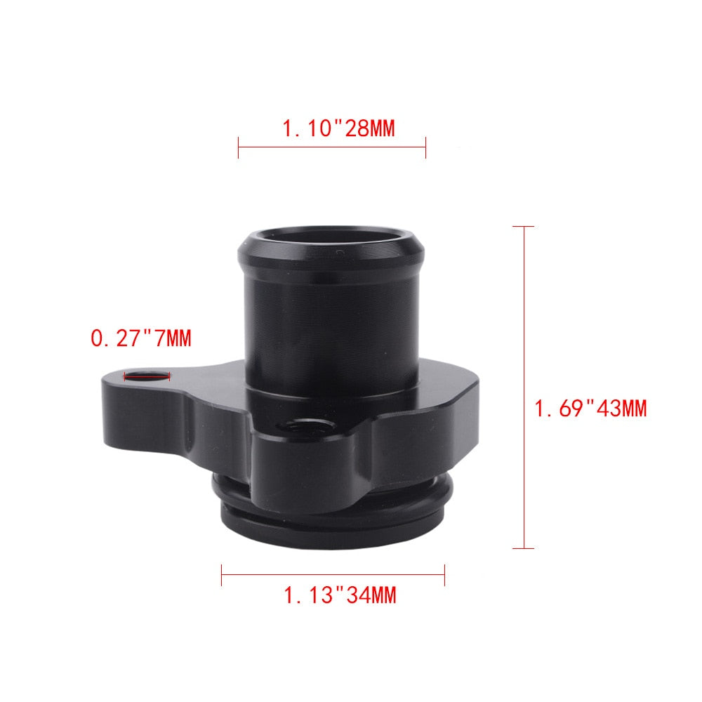 11537541992 11537544638 BMW Water Hose Fitting Replacement